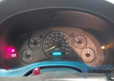 2000 Chevrolet S-10 Ls z USA, uszkodzony, nr VIN 1GCCS1441Y8161352